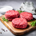 Halal  Fresh Beef Burger Patties | Freshly Seasoned And Prepped | Ready To Cook |