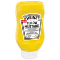 Heinz 100% Natural Yellow Mustard, 14 oz Bottle