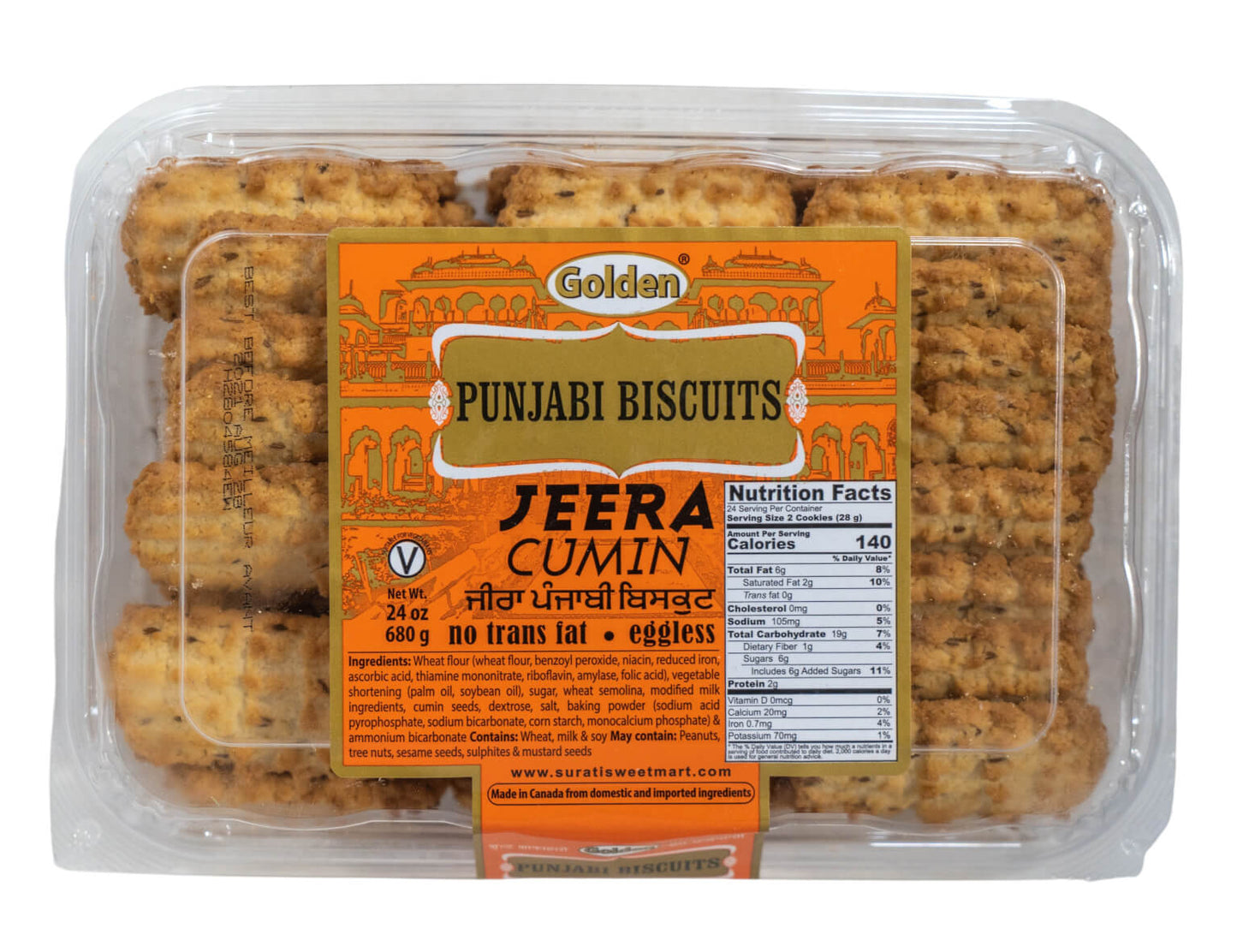Punjabi Biscuits - Jeera