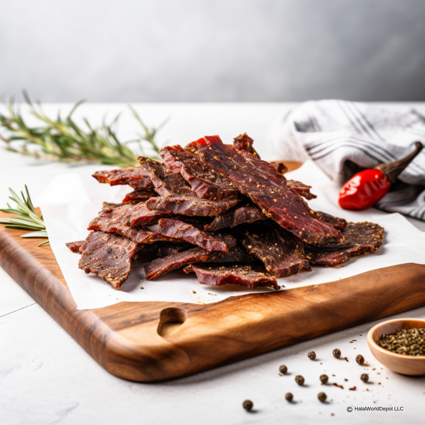 Sharifa Halal Black Pepper Beef Jerky