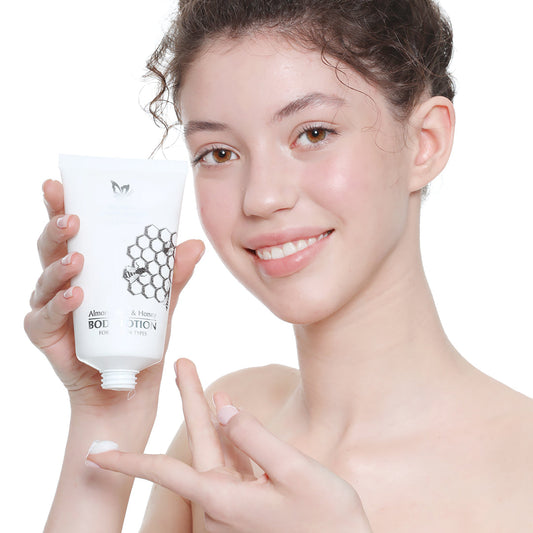 Beautify By Amna Almond Milk & Honey - Body Lotion (For All Skin Types)