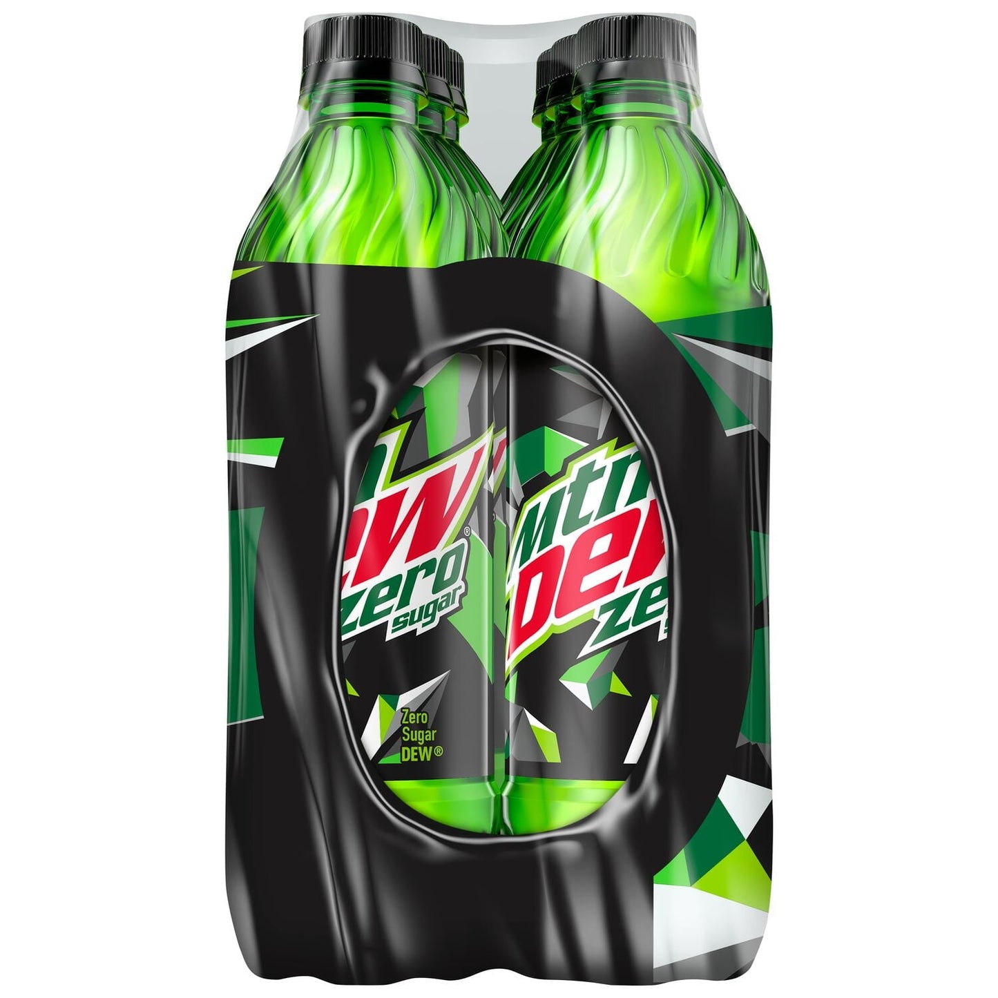 Mountain Dew Zero Sugar Citrus Soda Pop, 16.9 oz, 6 Pack Bottles