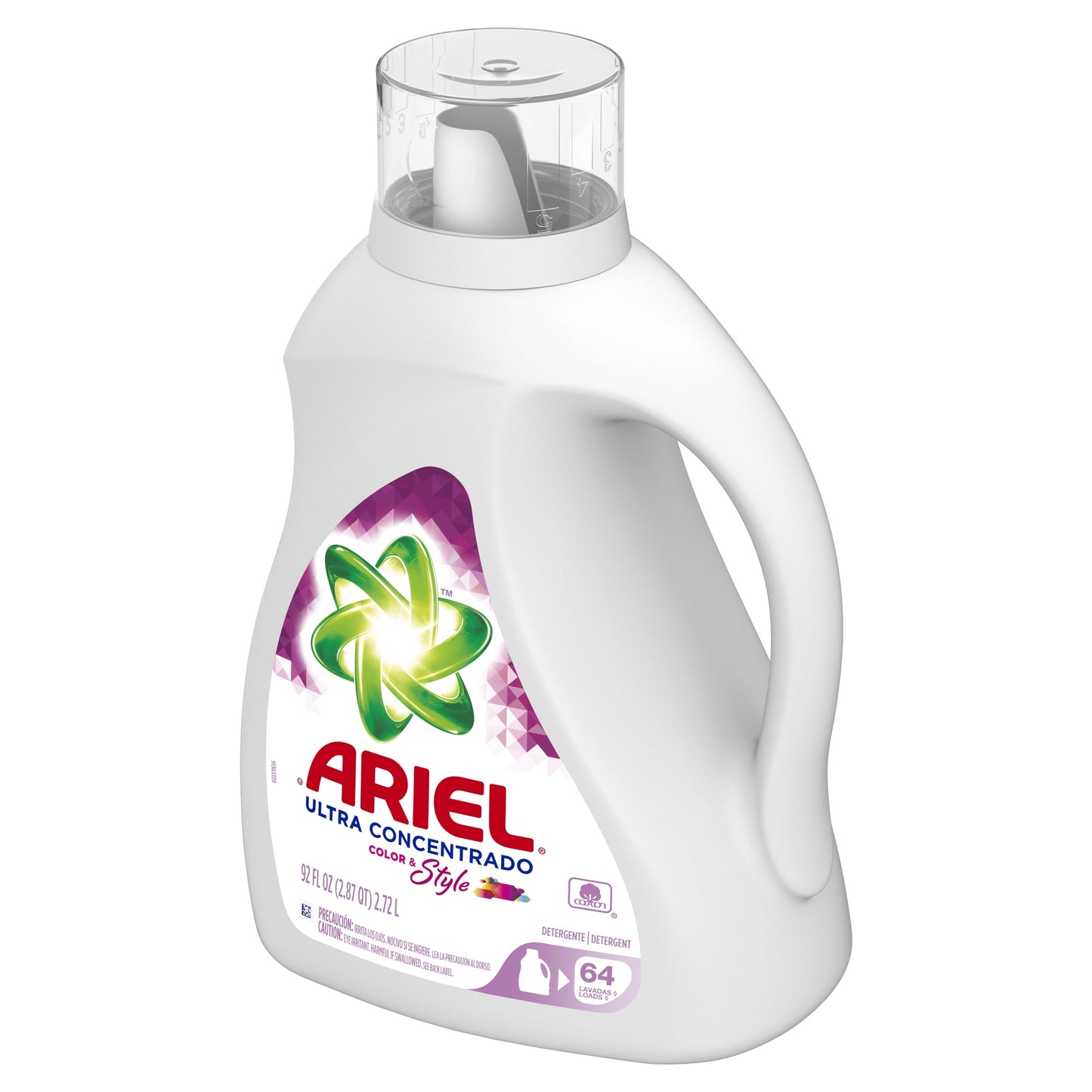 Ariel Ultra Concentrated Liquid Laundry Detergent, 92 fl oz, 64 Loads