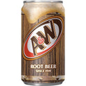 A&W Caffeine-Free, Low Sodium Root Beer Soda Pop, 7.5 Fl Oz, 10 Pack Cans