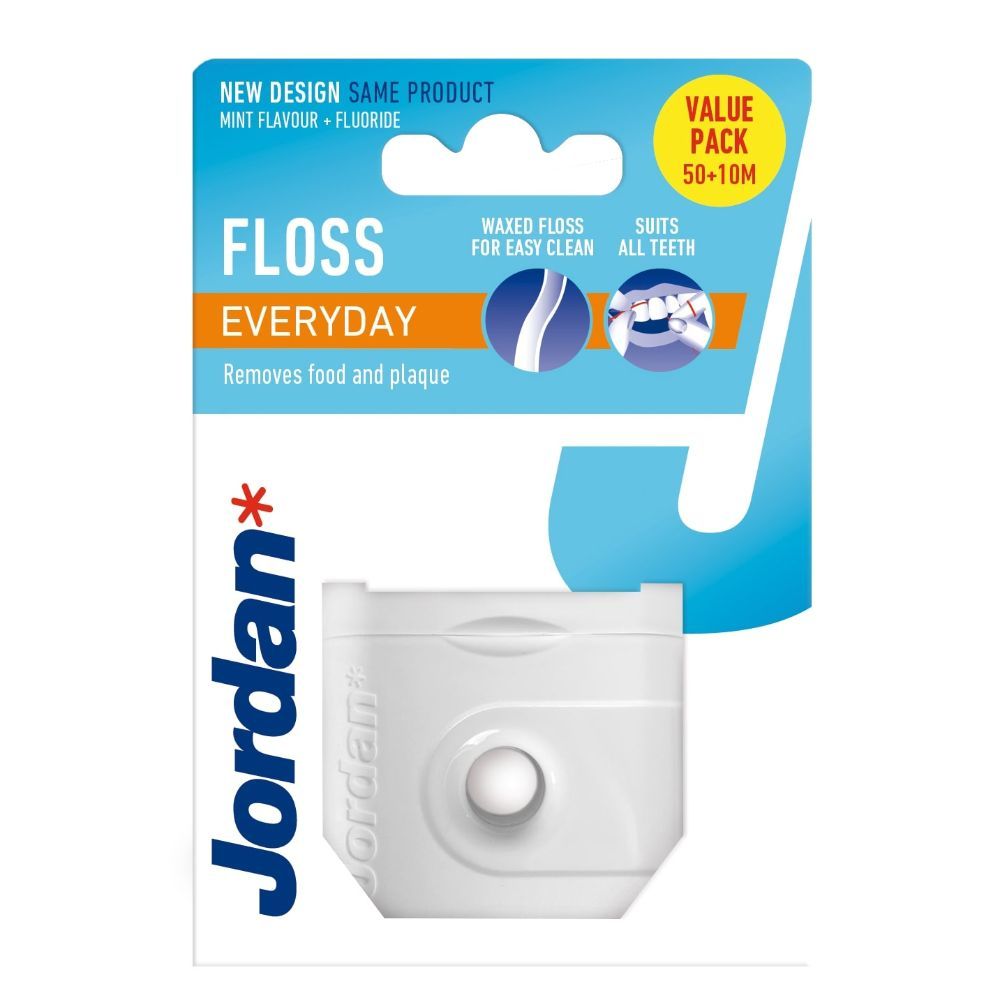 JORDAN DENTAL EVERYDAY FLOSS 50M+10M