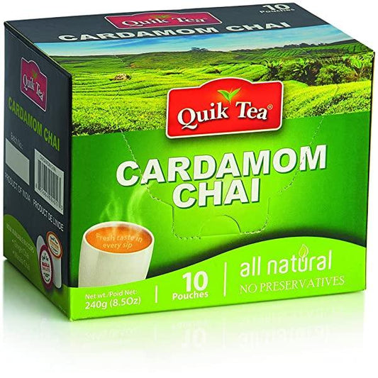 Quick Tea Cardamon Chai (10 pouches)