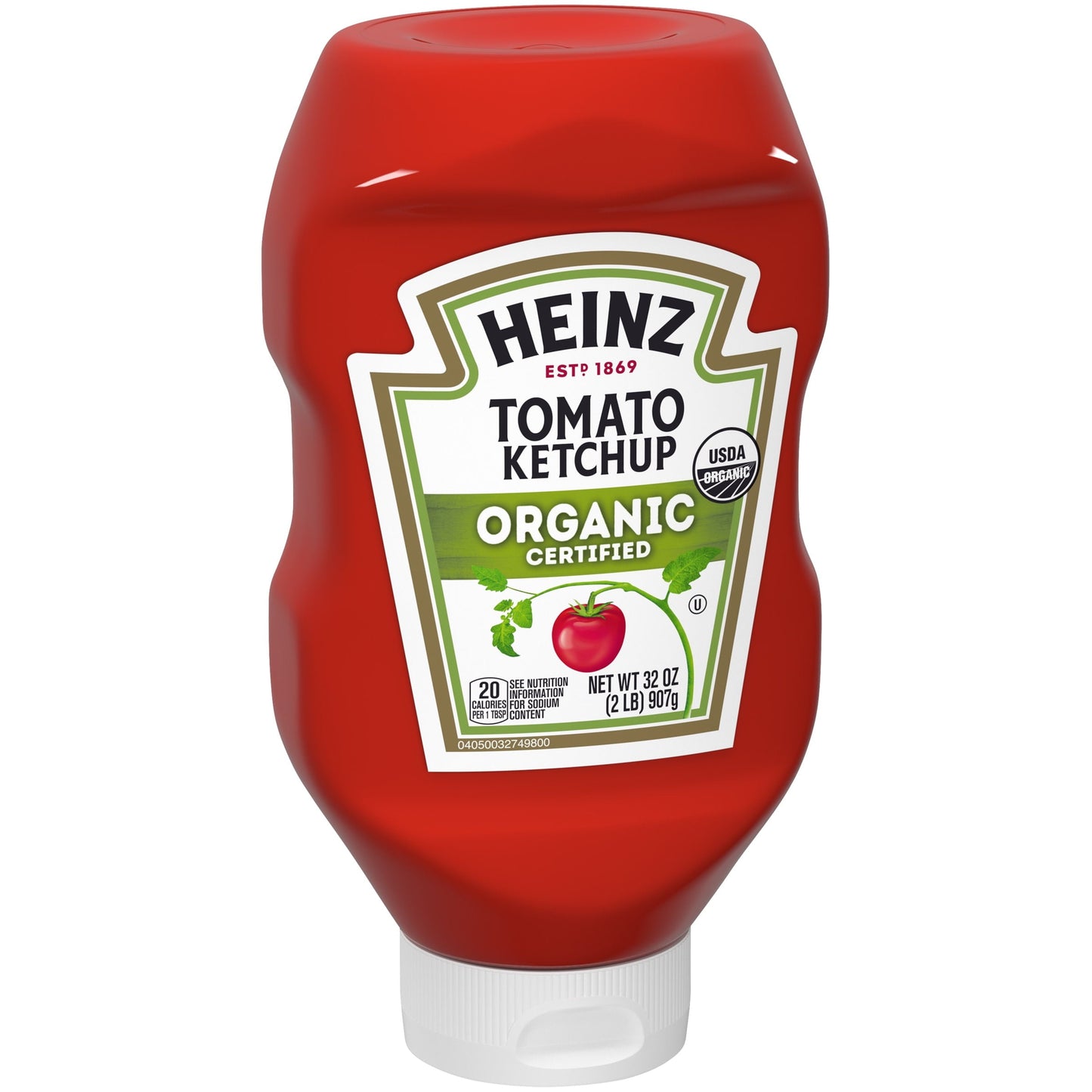 Heinz Organic Tomato Ketchup, 32 oz Bottle