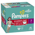 Pampers Cruisers 360 Diapers Size 7, 66 Count