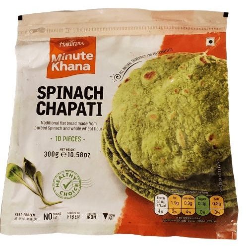 Haldiram's Spinach Chapati (10pcs)