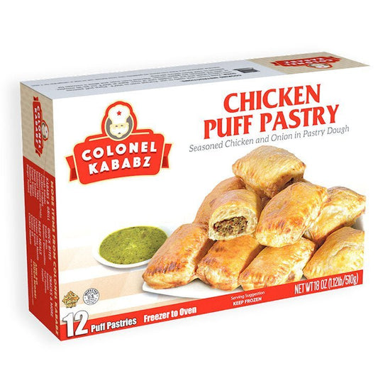 Colonel Kababz Chicken Puff Pastry