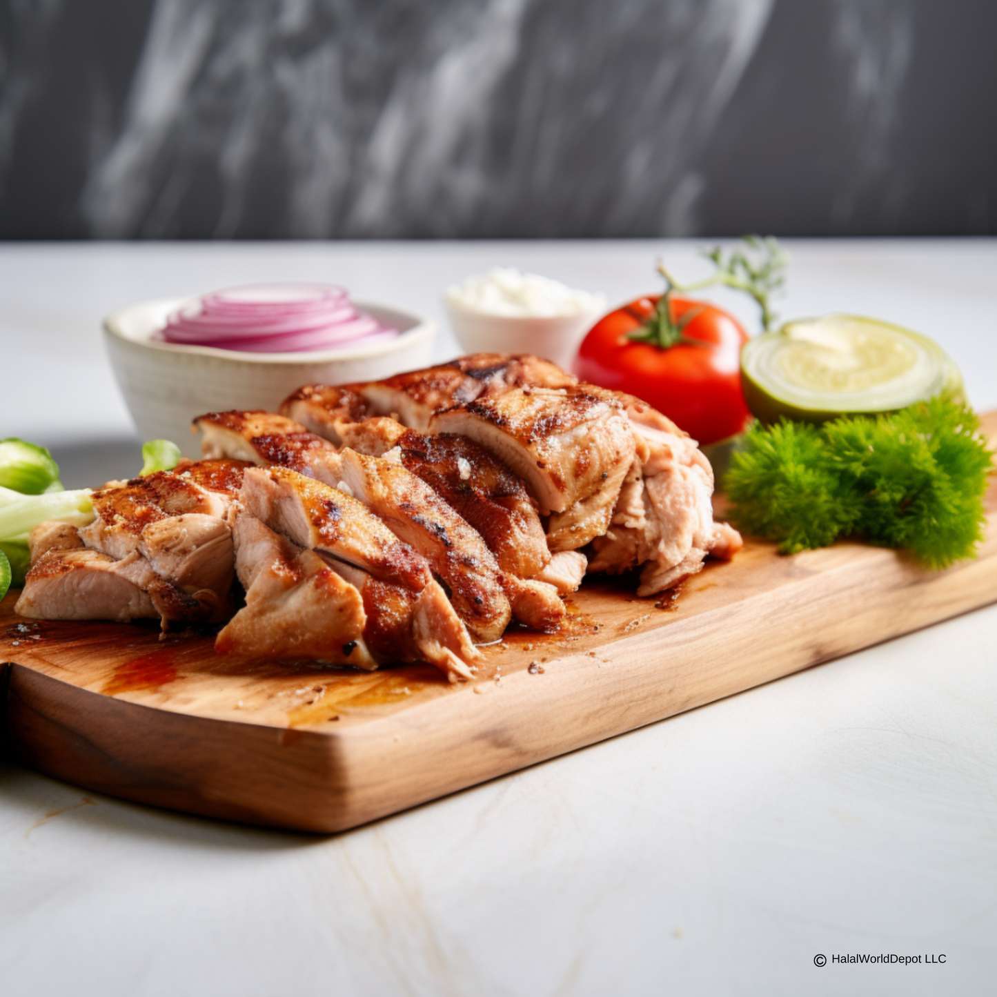 Halal Chicken Shawarma | Seasoned & Prepped | Ready To Cook | Packed Fresh |