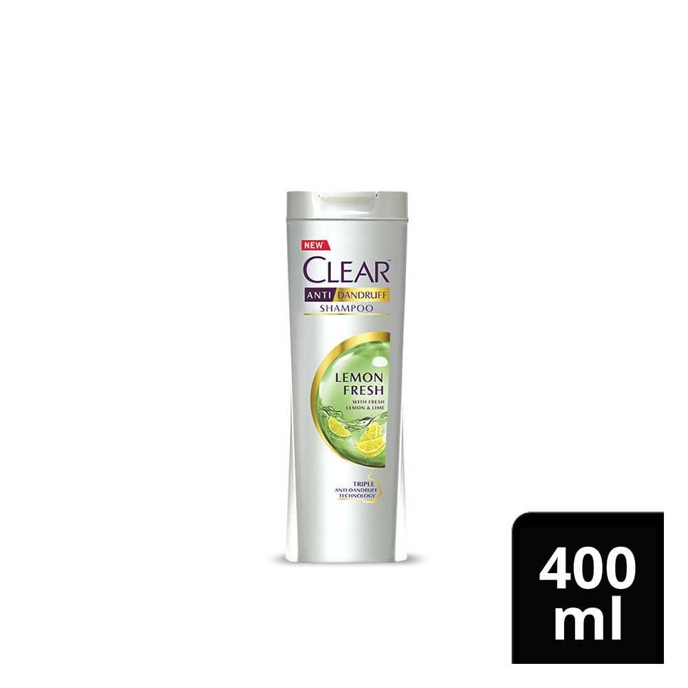 CLEAR SHAMPOO ANTI DANDRUFF LEMON FRESH 380 ML