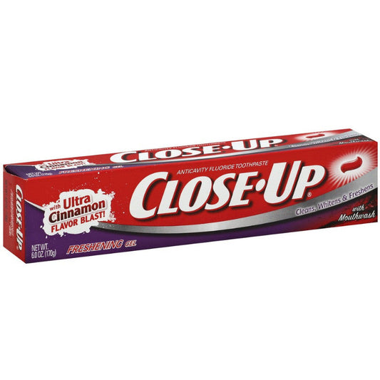 CLOSE UP TOOTH PASTE ULTRA CINNAMON FRESHNING GEL 113.4 GM