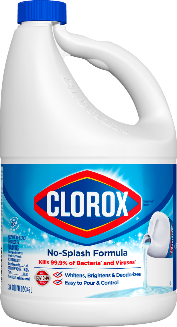 CLOROX WASHING BLEACH CLEAN LINE NO SPLASH 1.18 LTR