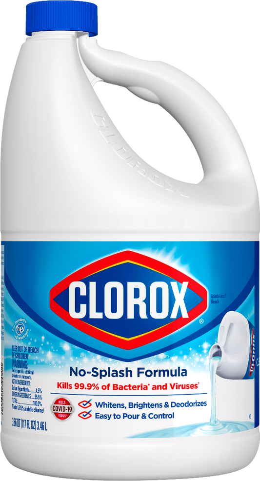 CLOROX WASHING BLEACH CLEAN LINE NO SPLASH 1.18 LTR