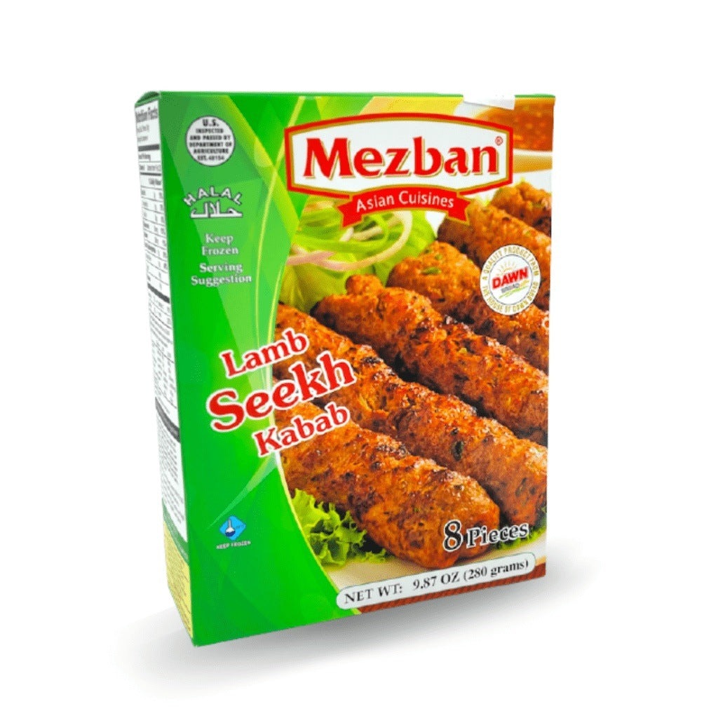 Mezban Lamb Seekh Kabab