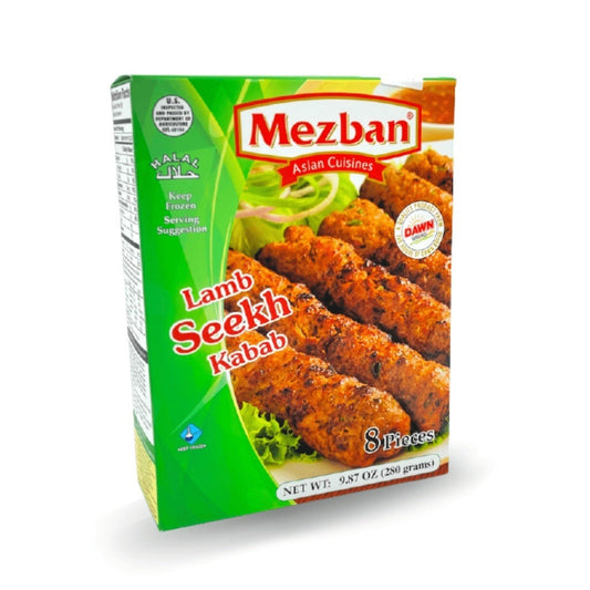 Mezban Lamb Seekh Kabab
