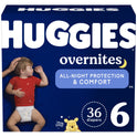 Huggies Overnites Nighttime Diapers, Size 6, 36 Ct