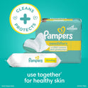 Pampers Sensitive Baby Wipes 8X Flip-Top Packs 672 Wipes