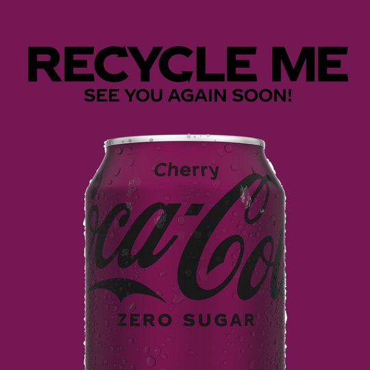 Coca-Cola Zero Sugar Cherry Soda Pop, 12 fl oz, 12 Pack Cans