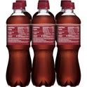 Dr Pepper Zero Sugar Soda, .5 L bottles, 6 pack