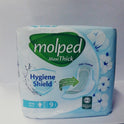 MOLPED MAXI THICK SANITARY PAD LONG 9 PCS