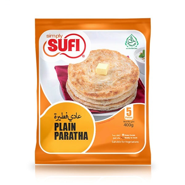 SUFI PLAIN PARATHA 5PCS 400GM