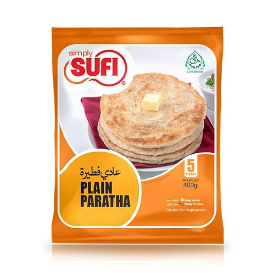 SUFI PLAIN PARATHA 5PCS 400GM