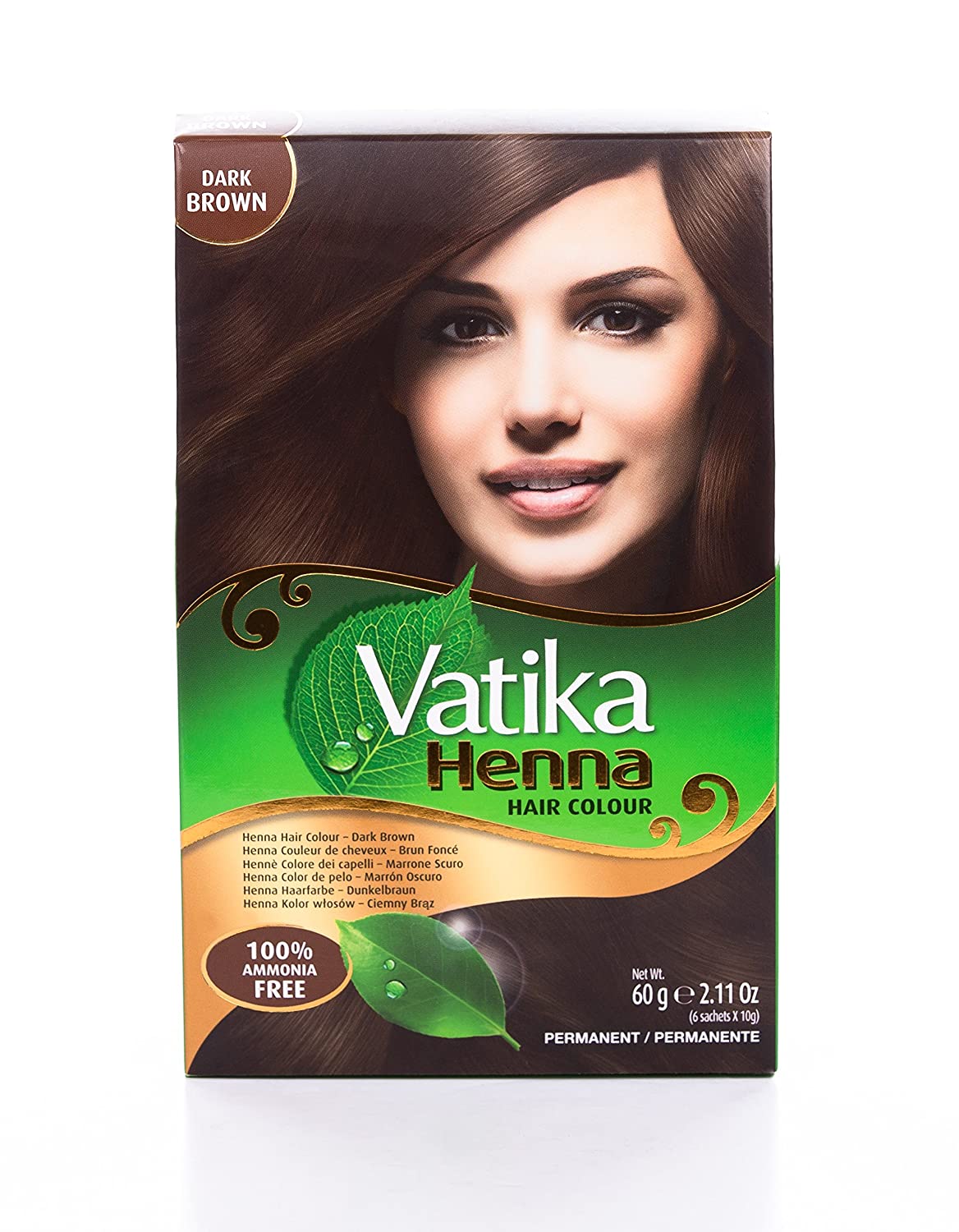 Dabur - Vatika Henna Natural Brown 60g