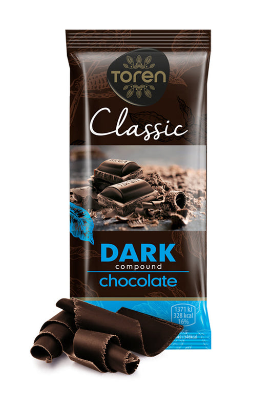 TOREN CLASSIC DARK COMPOUND CHOCOLATE 52GM