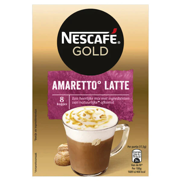 NESCAFE COFFEE LATTE AMARETTO 140 GM BASIC