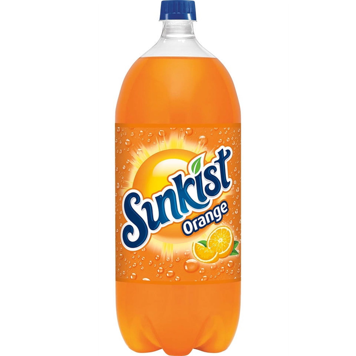 Sunkist Orange Soda Pop, 2 L bottle