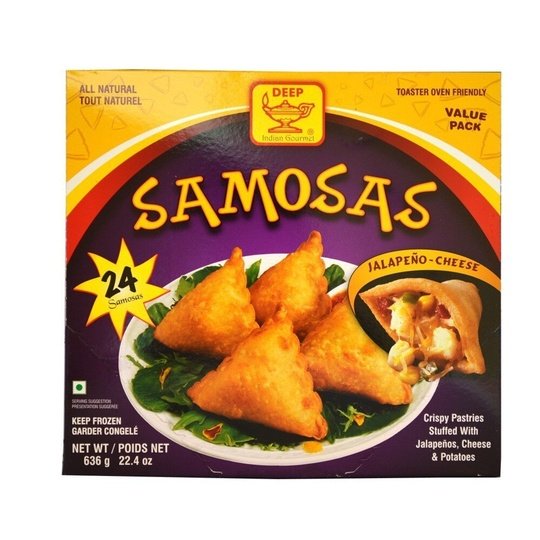 Deep Jalapeno Cheese Samosa