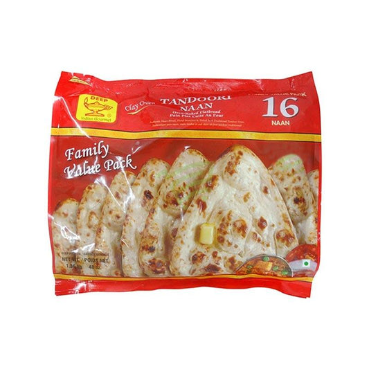 Deep Tandoori Naan  Family Pack (16pcs)
