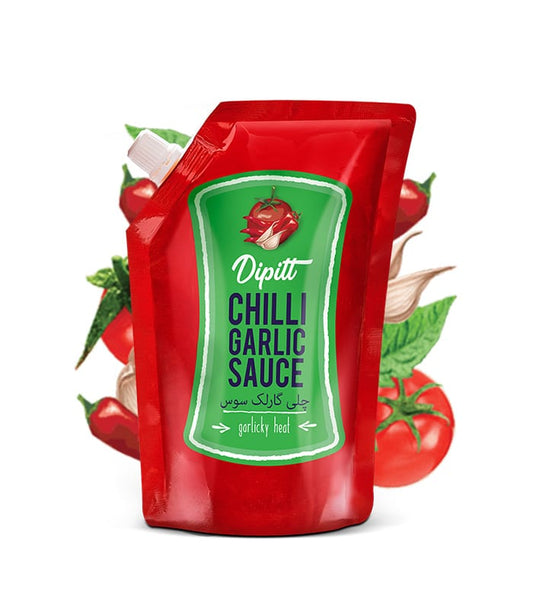 DIPITT CHILLI GARLIC SAUCE POUCH 800 GM