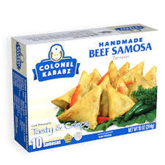 Colonel Kababz Handmade Samosa Beef 10ct