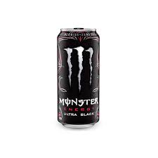 MONSTER ENERGY DRINK ULTRA BLACK ZERO SUGAR 500 ML