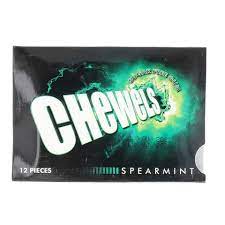 CHEWELS CHEWING GUM SPEARMINT SUGAR FREE PC