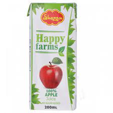 SHEZAN ALL PURE APPLE JUICE 200 ML