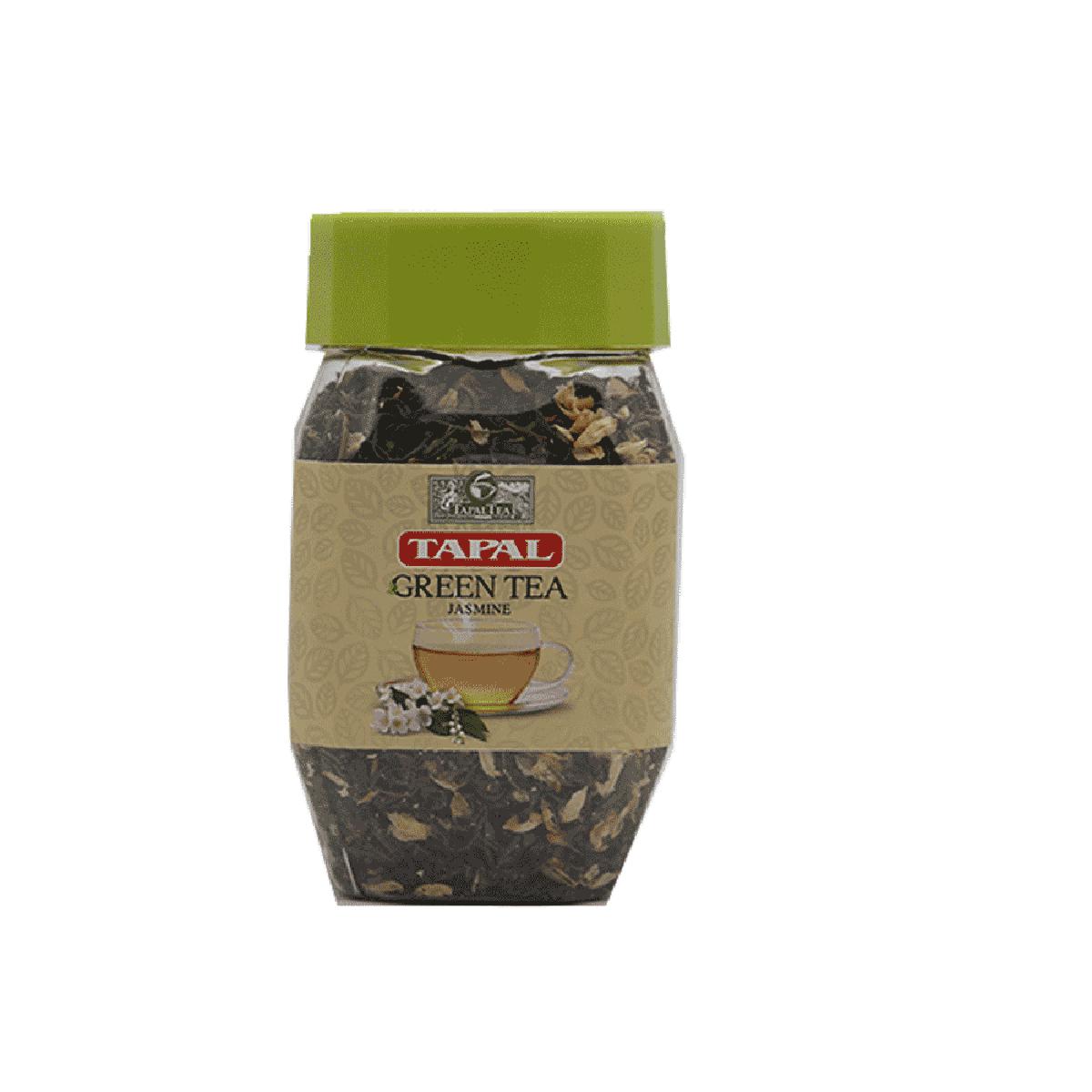 TAPAL JASMINE GREEN TEA JAR 100 GM