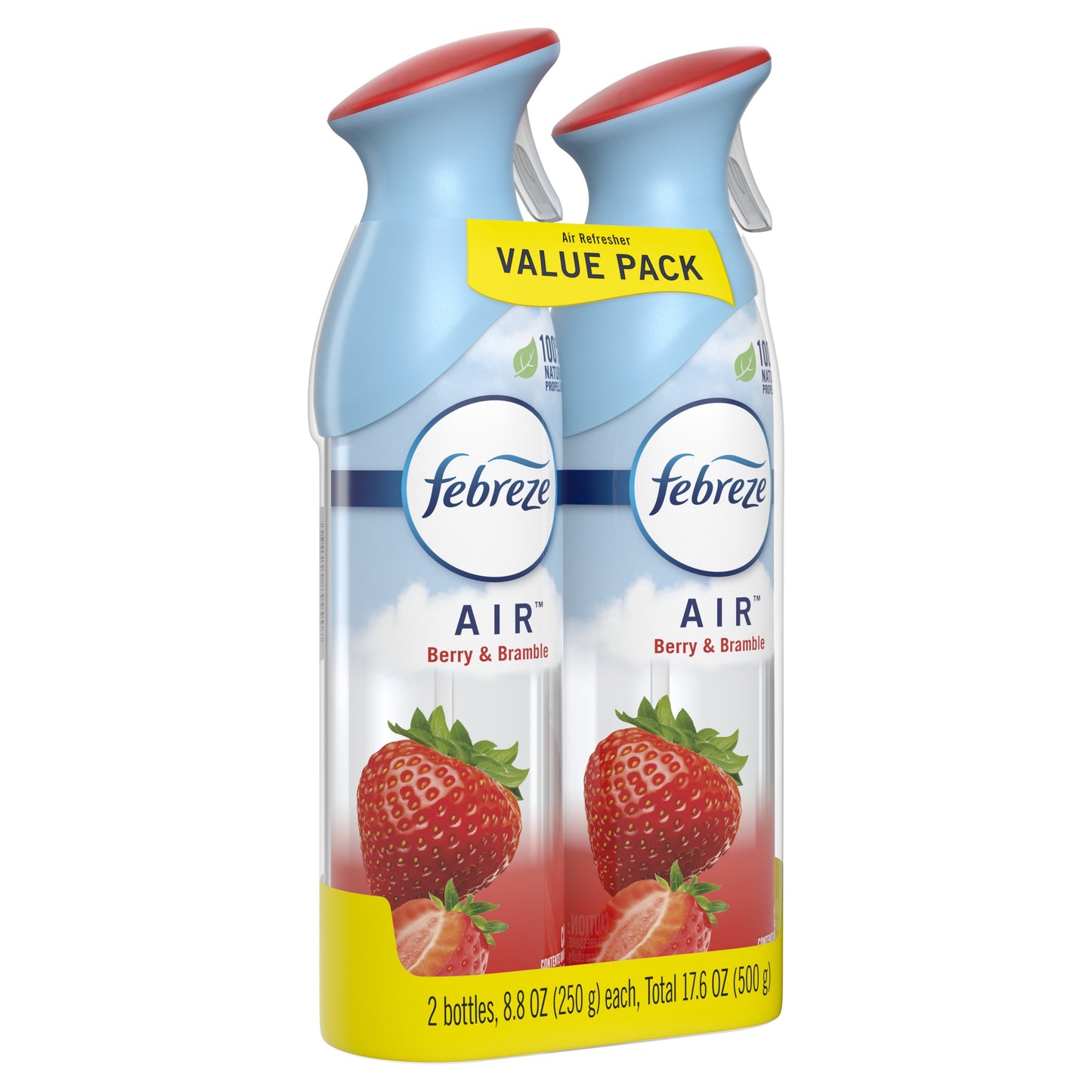 Febreze Air Effects Odor-Fighting Air Freshener Berry & Bramble, 8.8 oz. Aerosol Can, Pack of 2