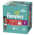 Pampers Cruisers 360 Diapers Size 6, 48 Count (Select for More Options)