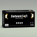 SATEENSOFT EXECUTIVE BLACK TISSUE WIPES BOX 90S