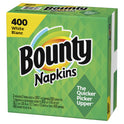 Bounty Paper Napkins, White, 400 Count