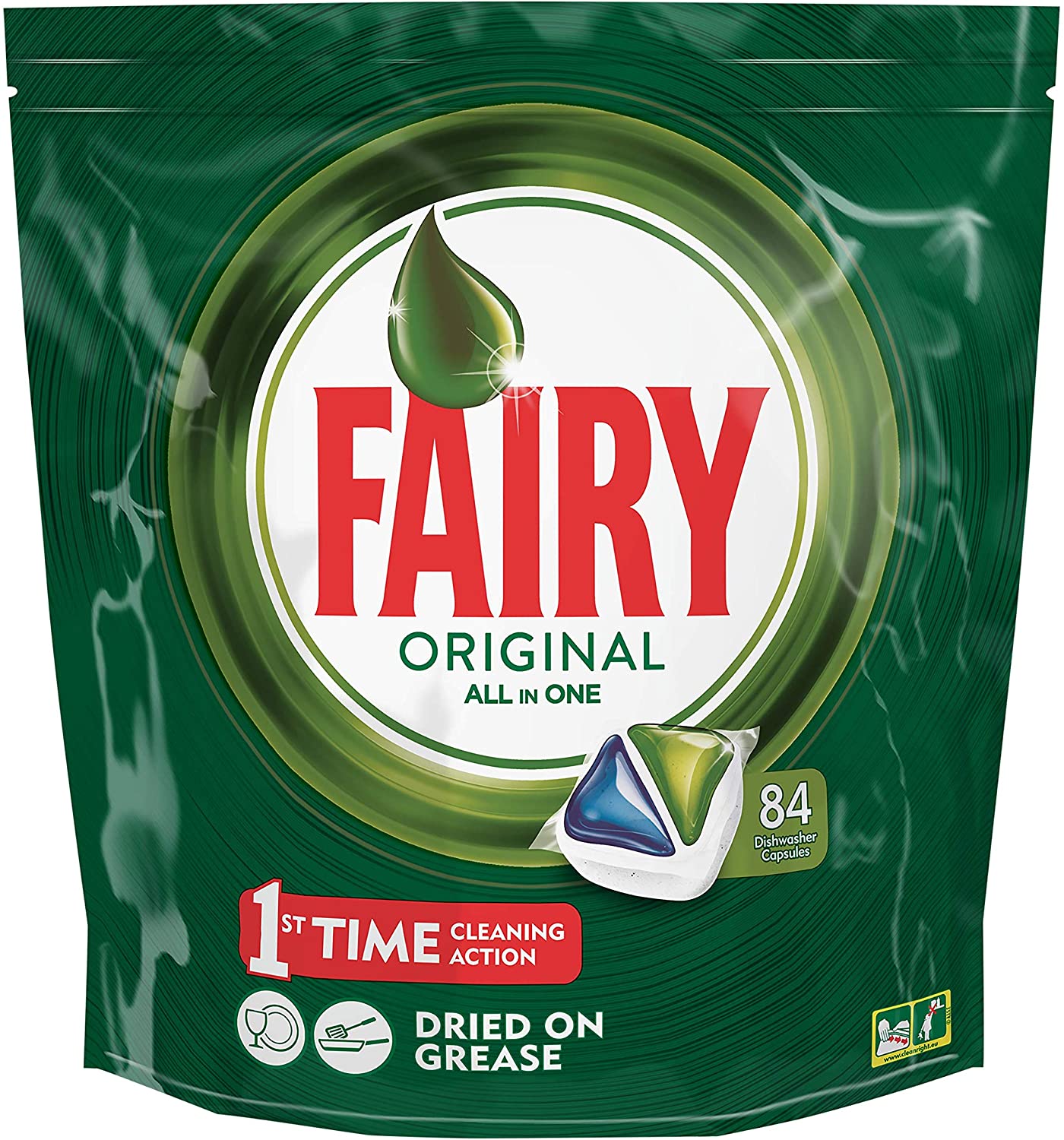 FAIRY DISHWASHING TABLETS ORIGINAL ALL IN ONE 17PC 253 GM