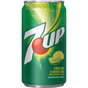 7UP Lemon Lime Soda, 7.5 fl oz, Mini Cans, 6 Pack, Allergens Free, Soft Drink