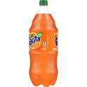 Fanta Orange Fruit Soda Pop, 2 Liter Bottle