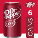 Dr Pepper Soda, 7.5 fl oz cans, 6 pack