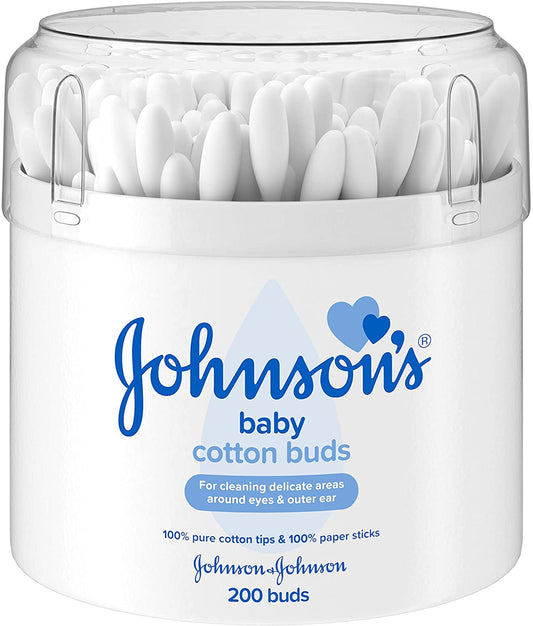 JOHNSONS COTTON BUDS BABY 200 PCS