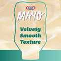 Kraft Real Mayo Creamy & Smooth Mayonnaise Squeeze Bottle, 22 fl oz